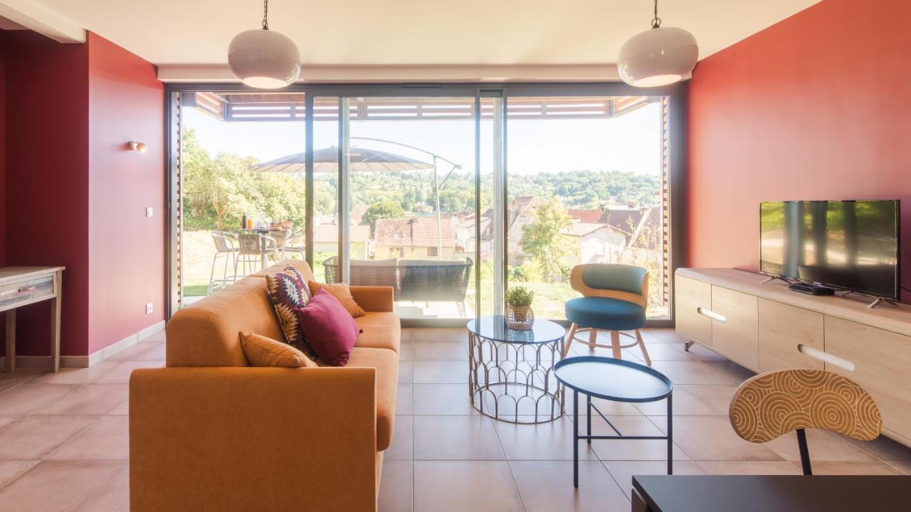 100% Relax avec Jacuzzi Privatif Apartment Sarlat-la-Canéda Exterior foto